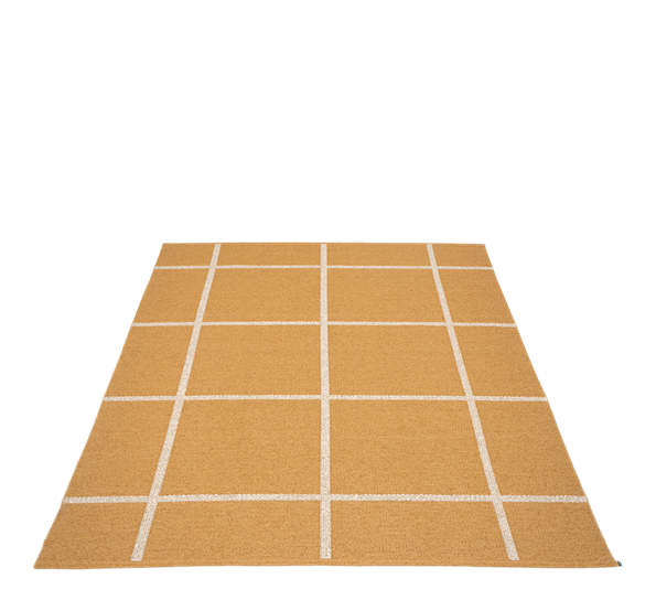 Ada matte oker 180x260 cm fra Pappelina