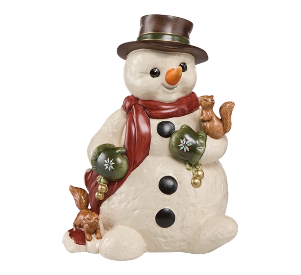 Squirrel Visit snømann 20,5 cm LTD