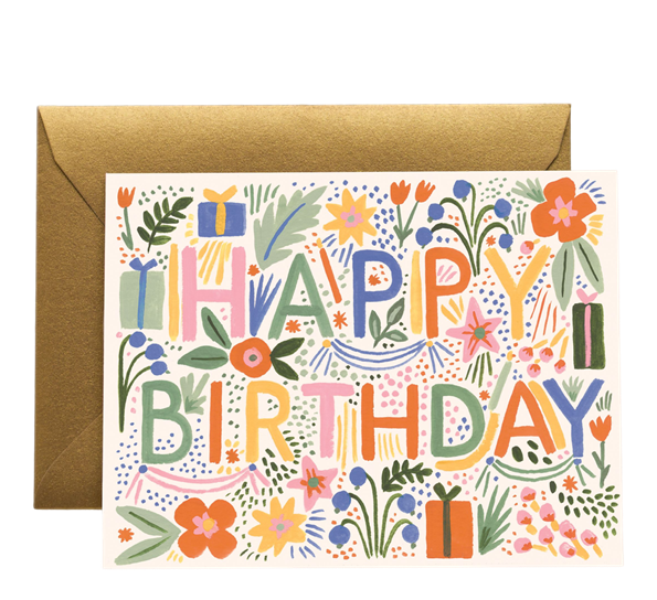 Kort Fiesta Birthday fra Rifle Paper Co.