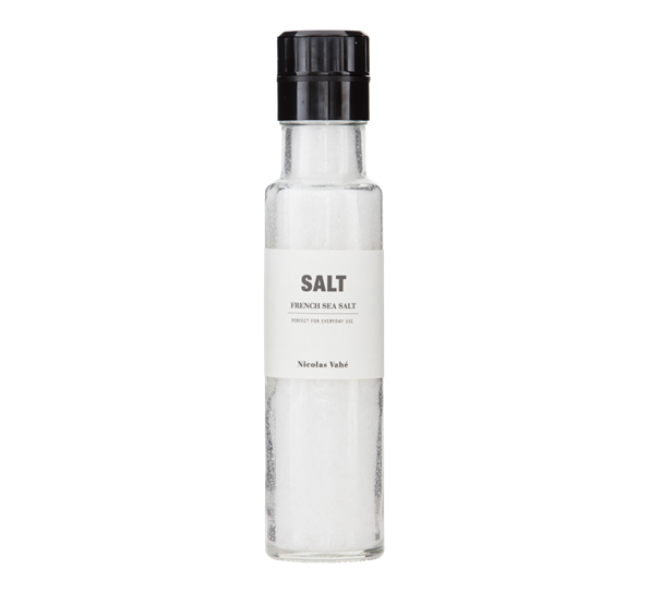 Salt med kvern fransk havsalt 335 g fra Nicolas Vahé