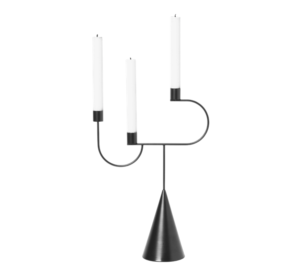 Avant kandelaber sort fra Ferm Living