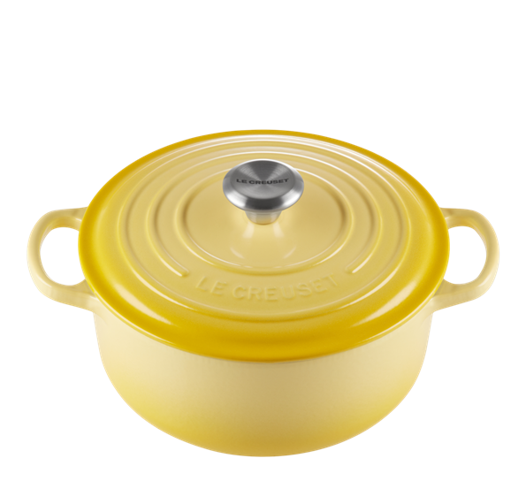 Jerngryte rund 2,4l 20cm soleil. fra Le Creuset