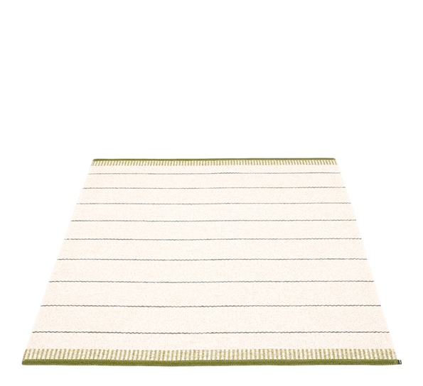 Belle matte mørk oliven 140x200 cm fra Pappelina