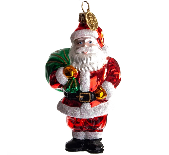 Julekule julenisse med gavesekk fra Brink Nordic