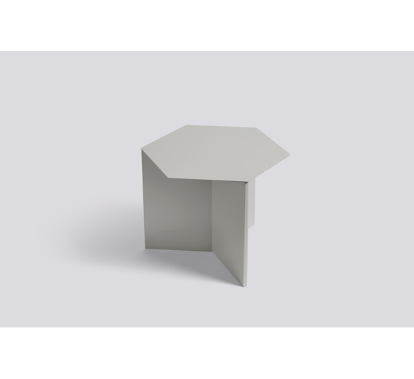 Slit table hexagon grå fra HAY