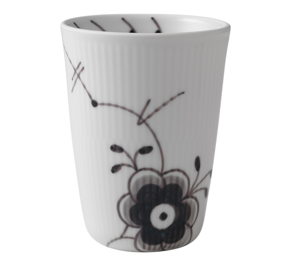 Sort Mega Riflet termokopp 39 cl fra Royal Copenhagen