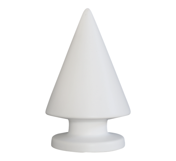 Christmas tree juletre hvitt Ø7cm H12cm fra DBKD