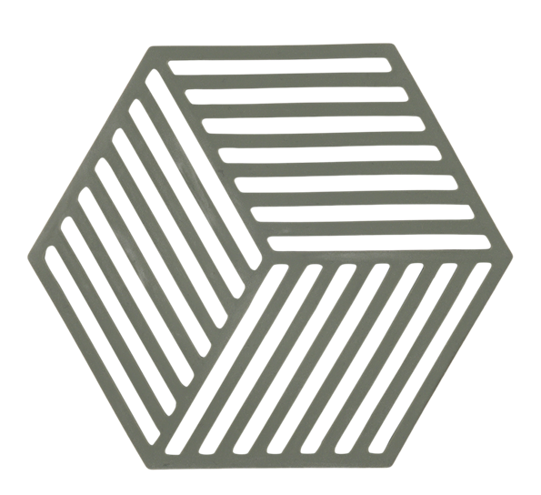 Bordskåner Hexagon olivengrønn fra Zone