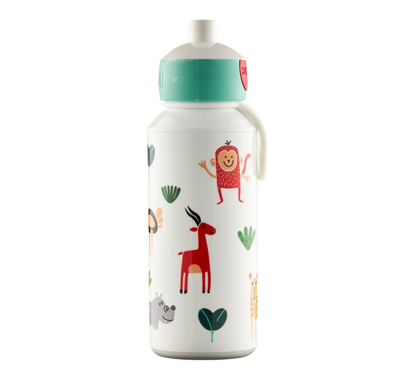 Campus drikkeflaske pop-up dyrevenner fra Mepal