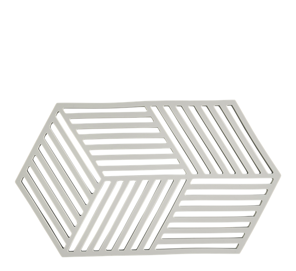 Bordskåner Hexagon varmgrå L24 fra Zone
