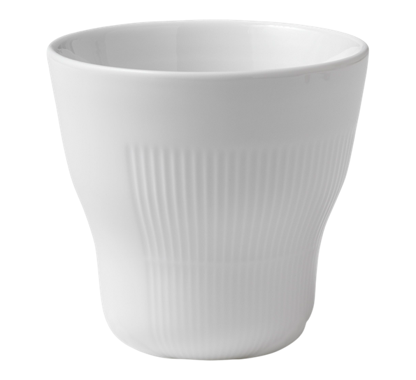 White Elements Termokopp 35cl 4Stk fra Royal Copenhagen