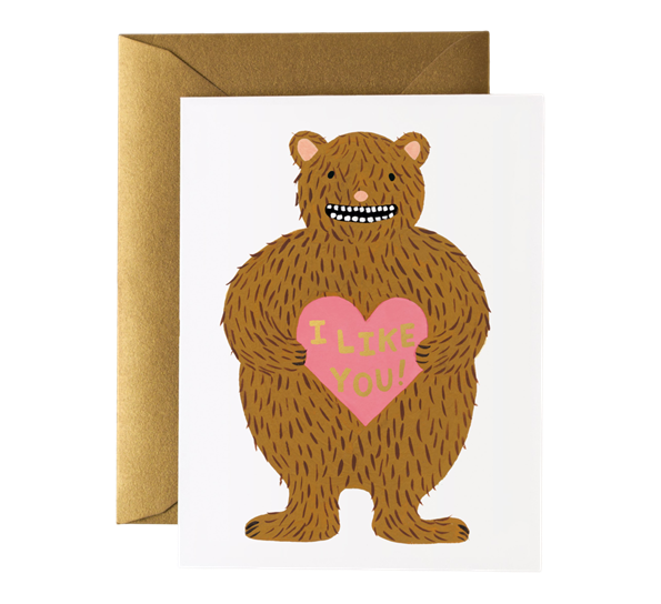 Kort I Like You fra Rifle Paper Co.