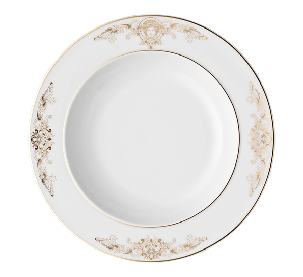 Medusa Gala tallerken dyp 22 cm fra Versace