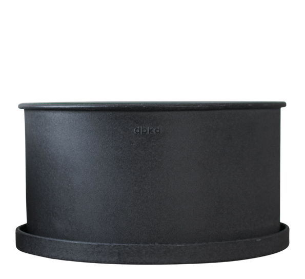 Plant bowl utekrukke ø27 cm h18 cm sort fra DBKD