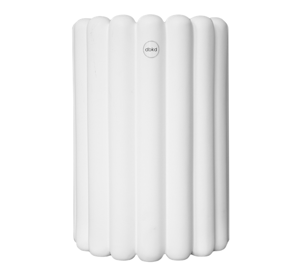 Mist krukke hvit ø19cm h27cm fra DBKD