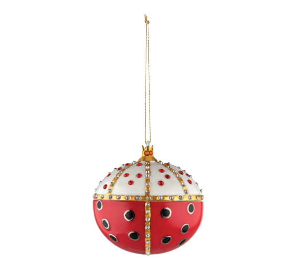 Faberjorì re coccinello julepynt fra Alessi