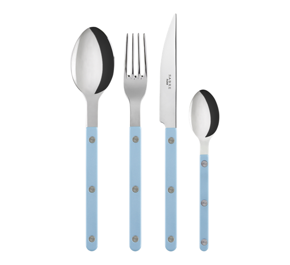 Bistrot Pastellblå bestikksett 24 deler fra Sabre Paris
