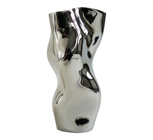 Ostrea 25 vase krom fra Hein Studio