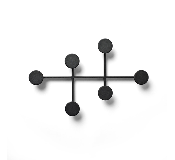 Afteroom knaggrekke sort fra Audo Copenhagen