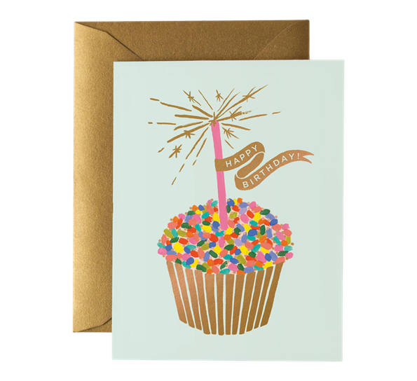 Kort Cupcake Birthday fra Rifle Paper Co.