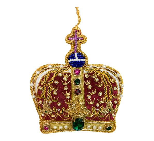 <p>Norges kongekrone&nbsp;brodert&nbsp;11,5cm Tinker Tailor</p>
