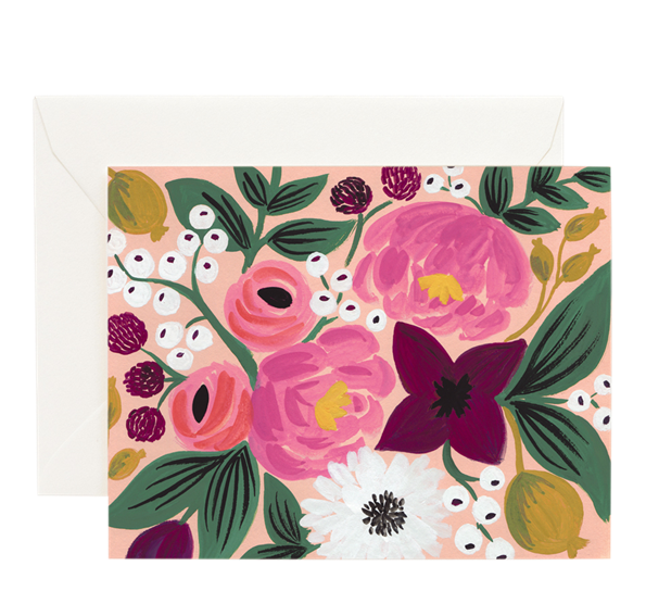 Kort Vintage Blossoms Peach fra Rifle Paper Co.