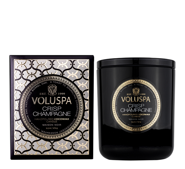 Duftlys 60t Crisp Champagne fra Voluspa