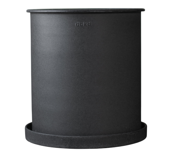 Plant Pot utekrukke h30 cm ø27 cm sort fra DBKD