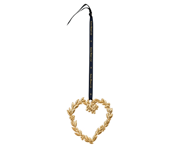 Karen Blixen bladhjerte stort forgylt fra Rosendahl