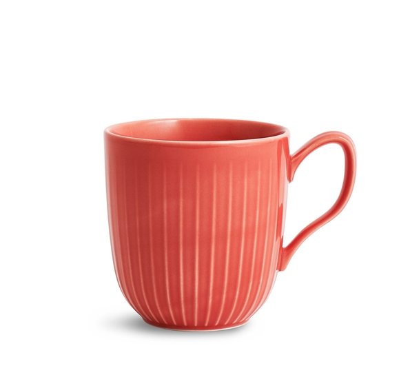 Hammershøi krus korall 33 cl fra Kähler