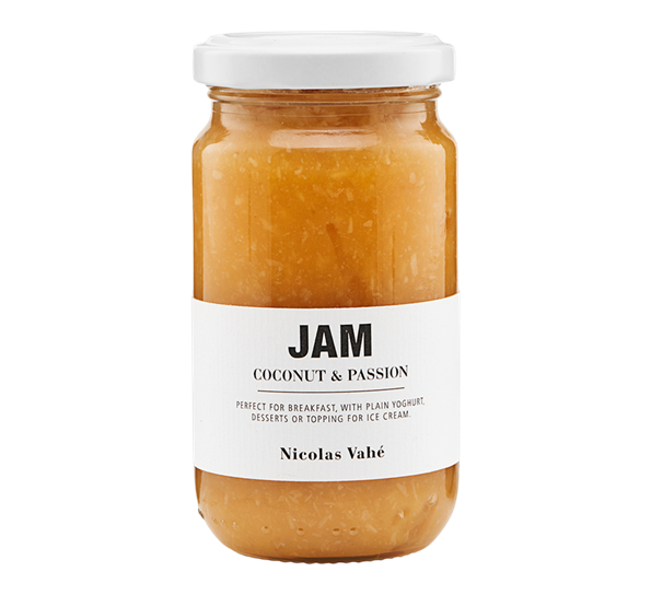 Syltetøy kokos og pasjonsfrukt 235 g fra Nicolas Vahé