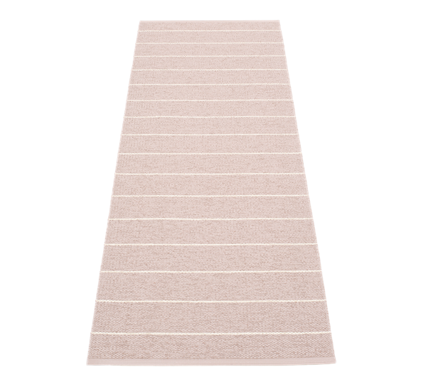Carl matte pale rose 70x180 cm fra Pappelina