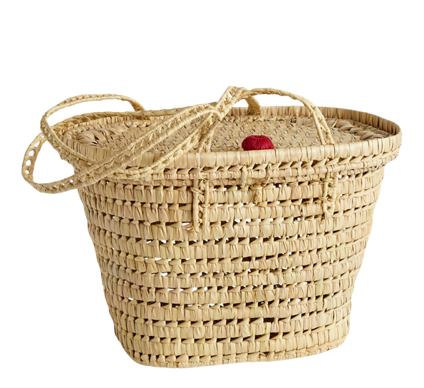 Sobremesa kurv natur rød fra HAY