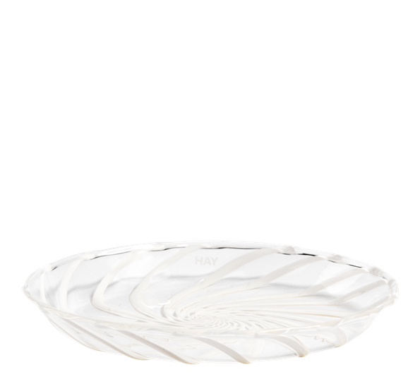 Spin glassfat 2-pk klar og hvit fra HAY