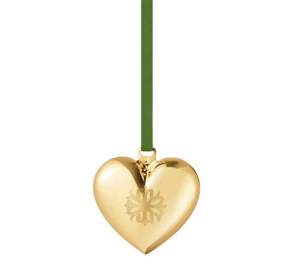 CC 2020 hjerte gull fra Georg Jensen