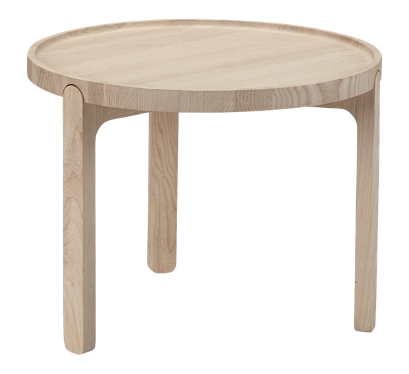 Indskud sidebord eik ø48 cm fra Skagerak