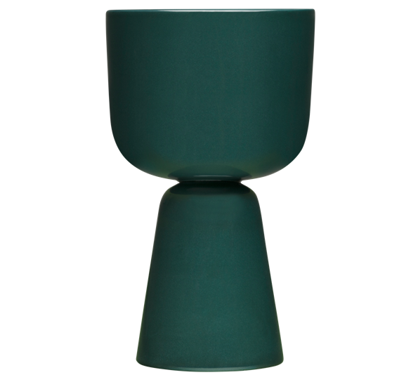 Nappula potteskjuler 26 cm mørk grønn fra Iittala