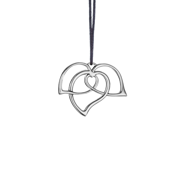 Karen Blixen hjerter forsølvet fra Rosendahl