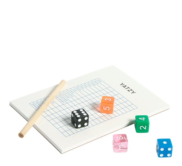 HAY PLAY Yatzy dansk blå fra HAY