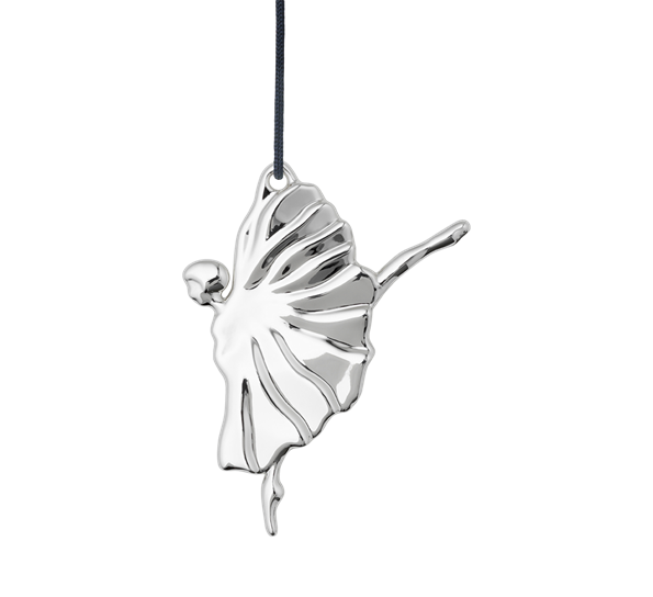 Karen Blixen ballerina h7 forsølvet fra Rosendahl