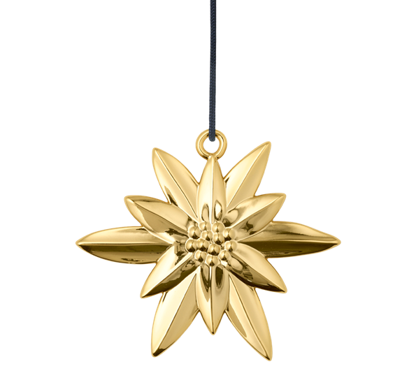 Karen Blixen vinterblomst h6,5 forgylt fra Rosendahl