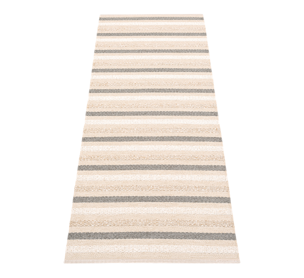 Grace matte cream 70x200 cm fra Pappelina