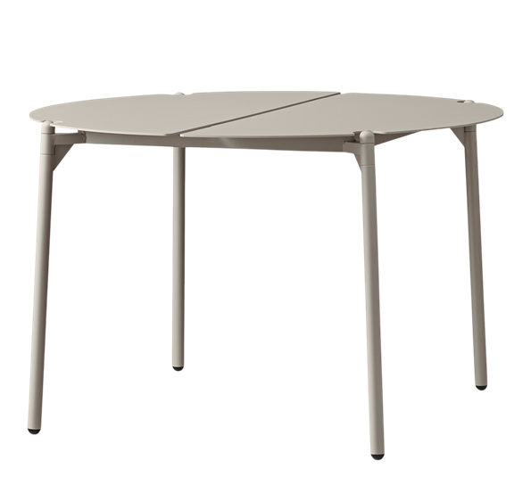 Novo lounge bord rundt taupe ø70 x H45 cm fra AYTM