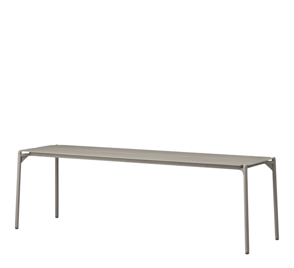 Novo benk taupe 145 x W42 x H45,5 cm fra AYTM