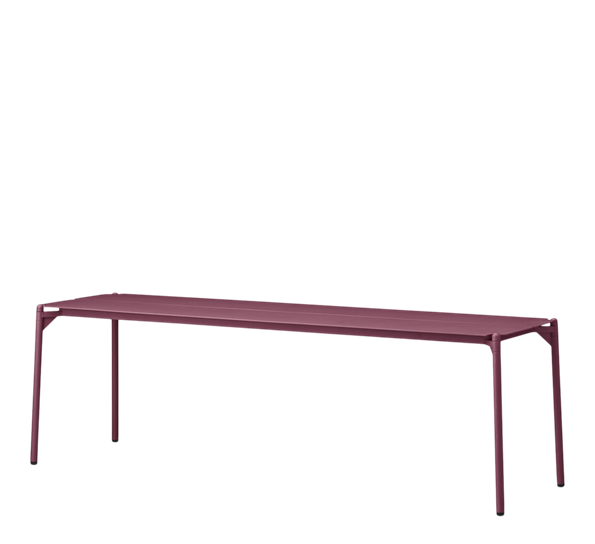 Novo benk bordeaux 145 x W42 x H45,5 cm fra AYTM