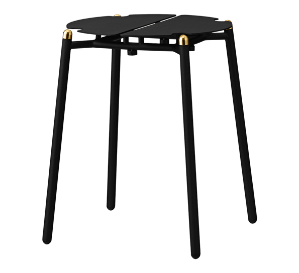 Novo krakk sort gull ø35 x H44,5 cm fra AYTM