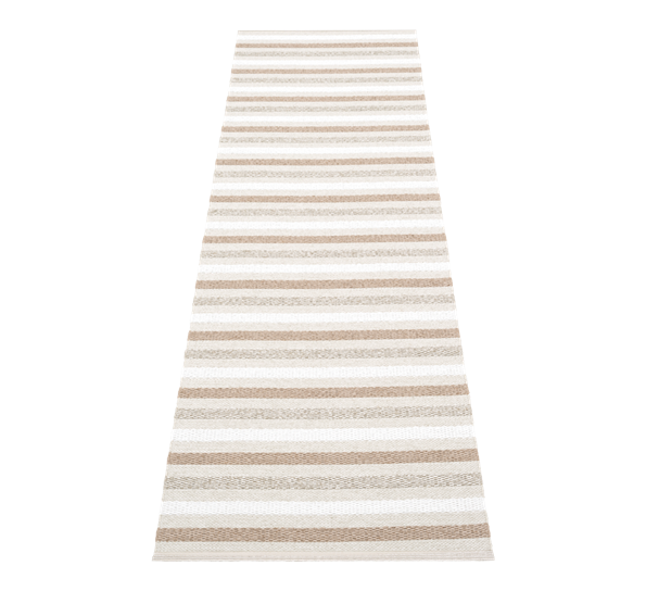 Grace matte fossil grey 70x280 cm fra Pappelina