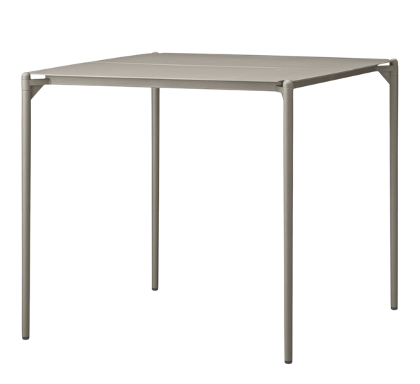 Novo bord taupe 80 x W80 x H72 cm fra AYTM