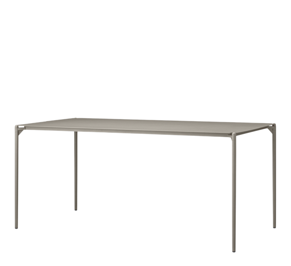 Novo bord taupe 160 x W80 x H72 cm fra AYTM