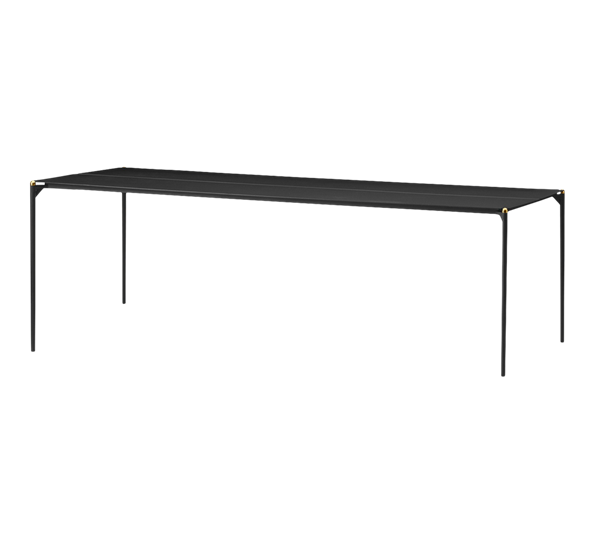 Novo bord sort gull 240 x W90 x H72 cm fra AYTM